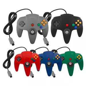 Wired Controller Joystick Replacement For Nintendo 64 N64 Video Game Console - Picture 1 of 21