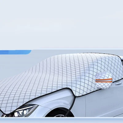 Hood Snow Cover Full Thicken Sunshade Anti-Frost Protector For Car Windshield  - Image 1 of 4