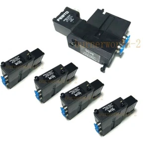5pc Solenoid Valve M2.184.1121 MEBH-4/2-QS-6-SA FESTO for Heidelberg SM74 SM102 - Bild 1 von 11