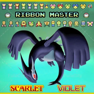 Shadow Lugia 💜 Ribbon Master 💎 Sturm der Finsternis ⚡ Pokemon Scarlet Violet - Bild 1 von 15