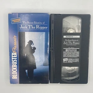 Secret Identity of Jack the Ripper, The (1987), VHS Doc, Blockbuster Ent. (1996) - Picture 1 of 2