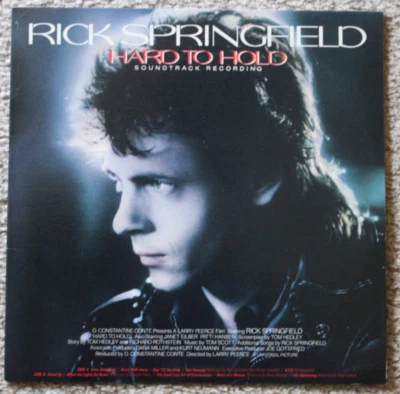 Rick Springfield-Hard To Hold - Soundtrack 1984 ABL1-4935 Vinyl 12'' Vintage - Image 1 of 4