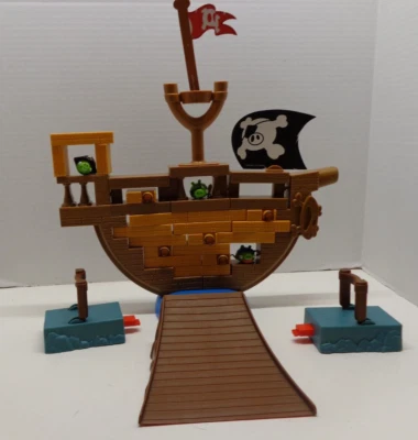 Angry Birds Go! Jenga Pirate Pig Attack Game, for parts, See pictures - Image 1 of 4