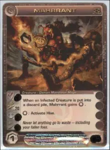 (CZH-027-2S-70) Mahrrant (Strength 70) (SR) Chaotic Premium Pack Foil Card - Picture 1 of 1
