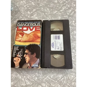 VHS Dangerous Love 1988 Elliott Gold Media Home Entertainment - Picture 1 of 2