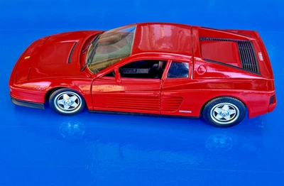 1999 Hot Wheels  Ferrari Testarossa Real Riders Tires Loose scale 1:18 Rare - Image 1 of 4
