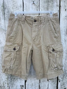 Pantalones Cortos Carga American Eagle Para Hombre 32 Caqui Largo Clásico Bolsillos Utilitarios Informales - Imagen 1 de 8