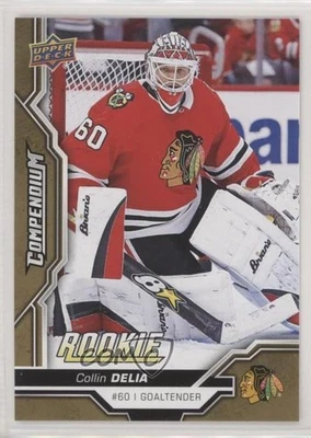 2018-19 Upper Deck Compendium Rookies Gold Collin Delia #860 Rookie RC - Image 1 of 2