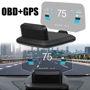 Dual Functionality Vehicle Heads Up Display for Enhanced Driving Experience - Picture 1 of 12