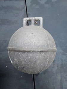 BOUY náutico de colección tiene un pez en el lado de aluminio - Imagen 1 de 10