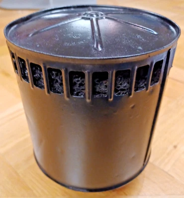 BIDONE DEPURATORE ARIA MG TA ORIGINALE. 1936-1939 MPJG. - Immagine 1 di 4