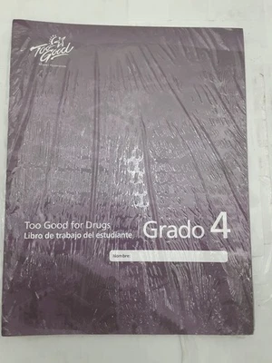 Too Good For Drugs *Spanish Ed* Libro de trabajo Grado 4 Pack of 5 wrkbks New - Image 1 of 4