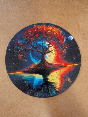 Tree of Life -  105 piece Wooden Jigsaw - Complete - Image 1 of 4