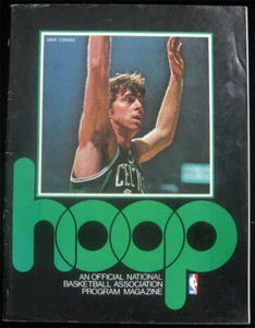 Golden State Warriors v Boston Celtics 1976 NBA Game Program Havlicek Rick Barry - Imagen 1 de 2