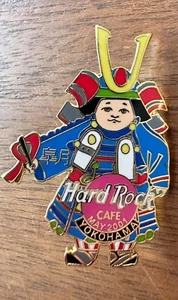 Hard Rock Cafe Yokohama Japan Shogun Boy Calendar Series May 2001 Pin LE - Picture 1 of 2
