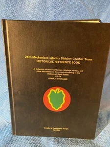 24th Mechanized Inf Div Combat Team Historical Ref Book Saudi Arabia Kuwait - Imagen 1 de 4