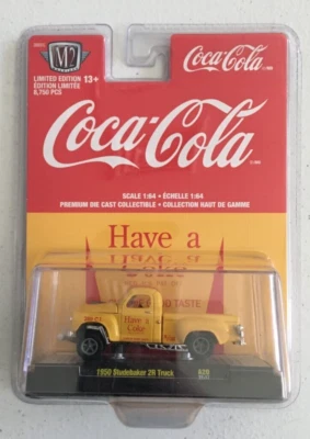 2022 M2 Machines Limited Edition Coca-Cola 1950 Studebaker 2R Truck A20 NEW - Image 1 of 2