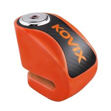 KOVIX OVERLORD MOTORCYCLE MINI DISC LOCK Orange KNN1 Disk Lock