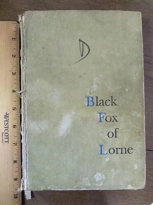 Black Fox Of Lorne Vintage Children's HC Book 1956 Marguerite De Angeli - Image 1 of 4