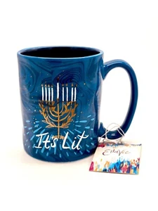 Taza de café Hanukkah Menorah It’s Lit taza de té Etta Vee - Imagen 1 de 6