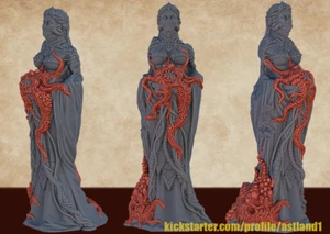 statue divine machine hauteur 15 cm avec piedestal - Picture 1 of 2