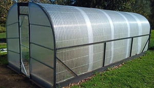 Clear Polycarbonate Corrugated Roofing Sheet roll, greenhouse, Pergola, awning - Picture 1 of 12