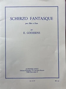 Scherzo Fantasque for Flute and Piano. Sheet Music.  - Picture 1 of 2