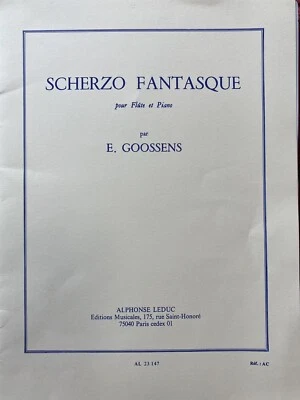 Scherzo Fantasque for Flute and Piano. Sheet Music.  - Image 1 of 2