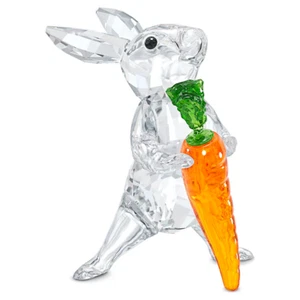 NIB Authentic SWAROVSKI Rabbit with Carrot #5688521 - Picture 1 of 8