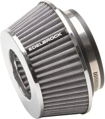 Filtro de aire cónico universal Edelbrock 43612 Pro-Flo 3,7" se adapta a 3" 3,5" 4" Foto 1 de 4