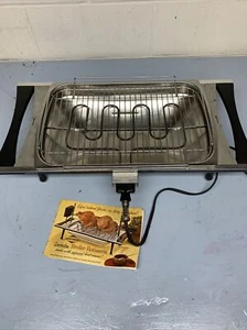 Vintage West Bend Smokeless Broiler Rotisserie Model 5414 Instructions - Picture 1 of 12