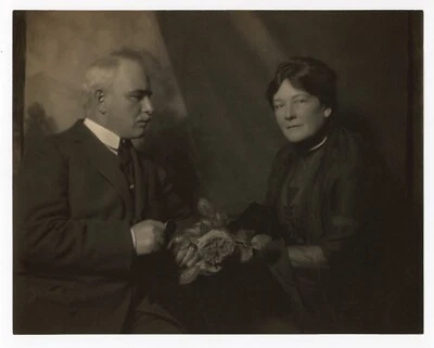 Foto con impresión de platino Gertrude Kasebier 1900 mujer secesionista fotógrafa Foto 1 de 2