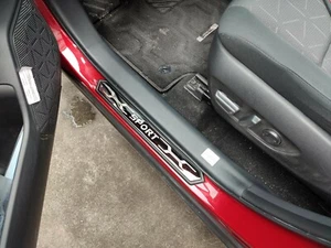 For Subaru WRX Accessories Door Sill Cover Scuff Plate Protector Trim Kick Panel - Bild 1 von 12
