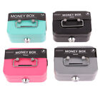 Money Safe Box Mini Cash Box Metal Key Money Bank Small Security Lock Box