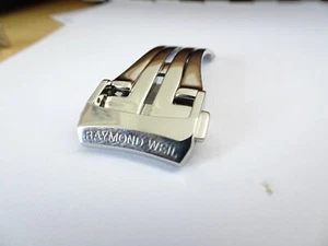 RAYMOND WIL HEBILLA HEBILLA HEBILLA 20MM interior acero 18mm - ¡MUY RARO! (Z18) - Imagen 1 de 8