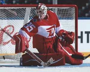 Jimmy Howard Signed 8x10 Photo Detroit Red Wings Stadium Series Autographed COA - Picture 1 of 1