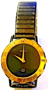 Gucci Ladies Watch Quartz Swiss Stainless Steel Stretch Band (12 3200 404) - Picture 1 of 2