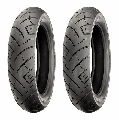 Новый комплект шин Shinko 150/80-16 и 150/80-16 777 для Kawasaki VN1500 Vulcan Nomad - Изображение 1 из 2