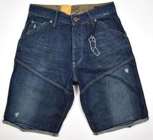 Pantaloncini jeans G-Star RAW, Elwood 3D 1/2 larghi, taglia W30 taglio - Foto 1 di 5