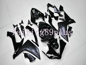 Black on Black ABS Injection Fairing Kit Fit for 2007 2008 YZF R1 - Picture 1 of 8