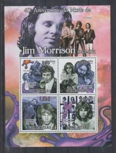 V572. Guine-Bissau - MNH - 2011 - Famous People - Jim Morrison - Picture 1 of 1