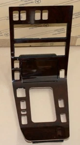 Mercedes Benz W140 Mittelkonsole WURZELHOLZ  HOLZ  NEU 59 - Picture 1 of 1