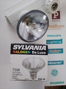 1x SYLVANIA  PAR30 75W FLOOD 10° E27  Halogen De Luxe klar 230V neu aus Lager ! - Bild 1 von 8