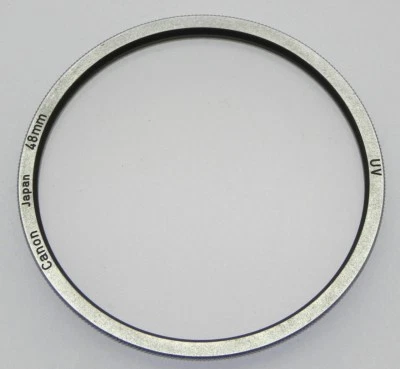 Canon RF Rangefinder 48mm UV Filter for 35/1.5,50/1.4  #2 - Image 1 of 4