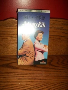 Adam's Rib VHS Spencer Tracy Katharine Hepburn BNIB Sealed---Ships FREE - Picture 1 of 1