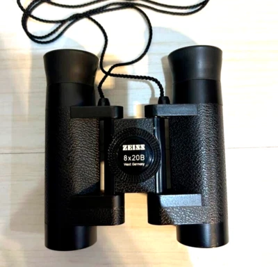 Zeiss 8x20 B Compact Binoculars West Germany From Japan - Image 1 of 4