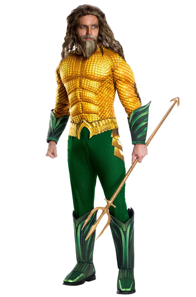 Disfraz de Aquaman Movie Deluxe para adulto Foto 1 de 1