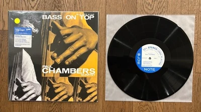 PAUL CHAMBERS QUARTET - Bass On Top - Blue Note Tone Poet NM/NM Vinyl LP - Image 1 of 4