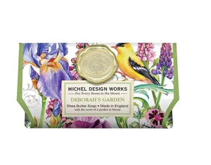 Michel Design Works Debra's Garden Large Bar Soap - Picture 1 of 1