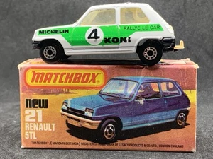 Matchbox Superfast MB21-C34: Renault 5TL (White interior) in type L Box - Picture 1 of 7